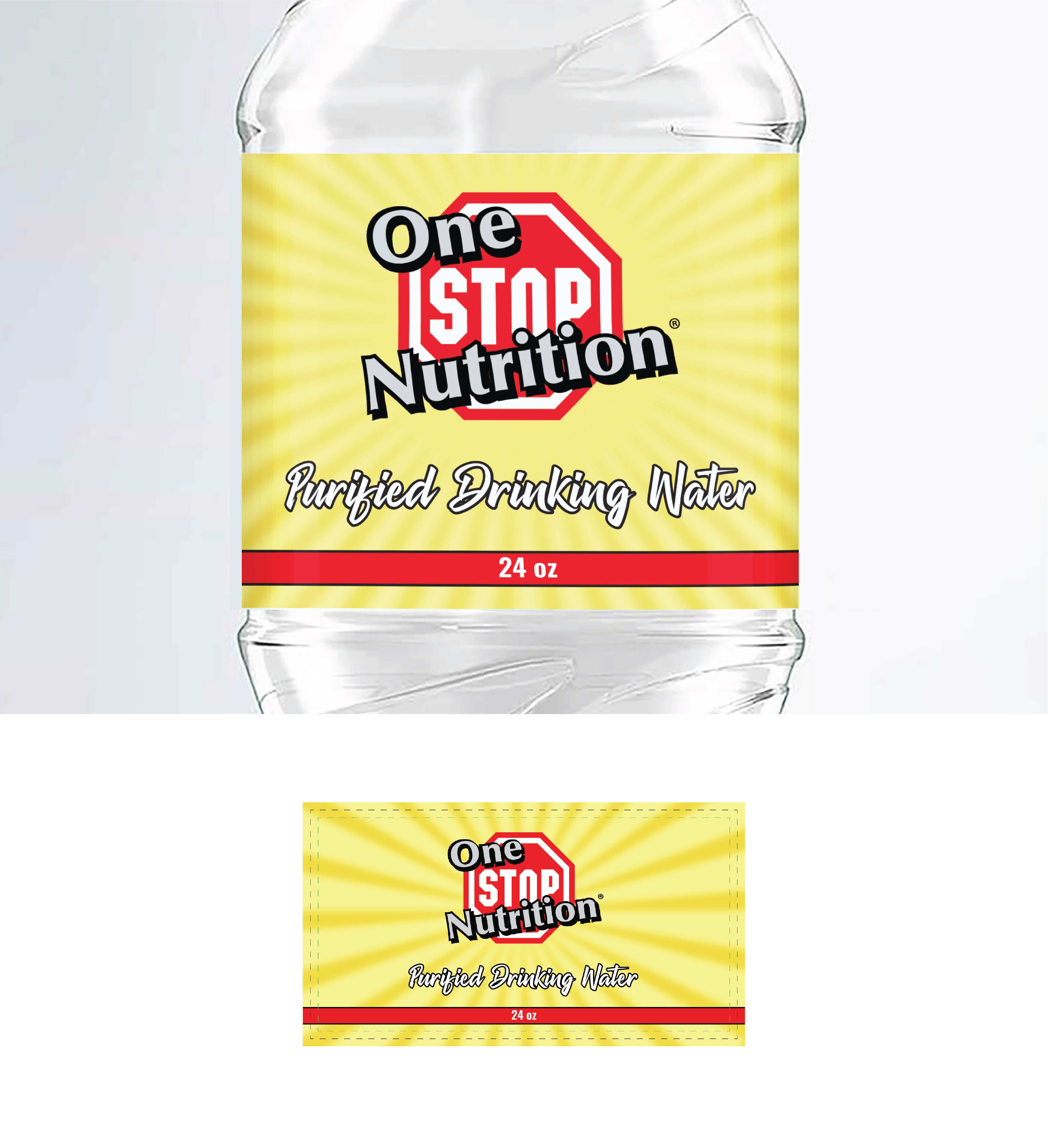 Label Design by Abdulmumin Imam for One Stop Nutrition  | Design #33638232