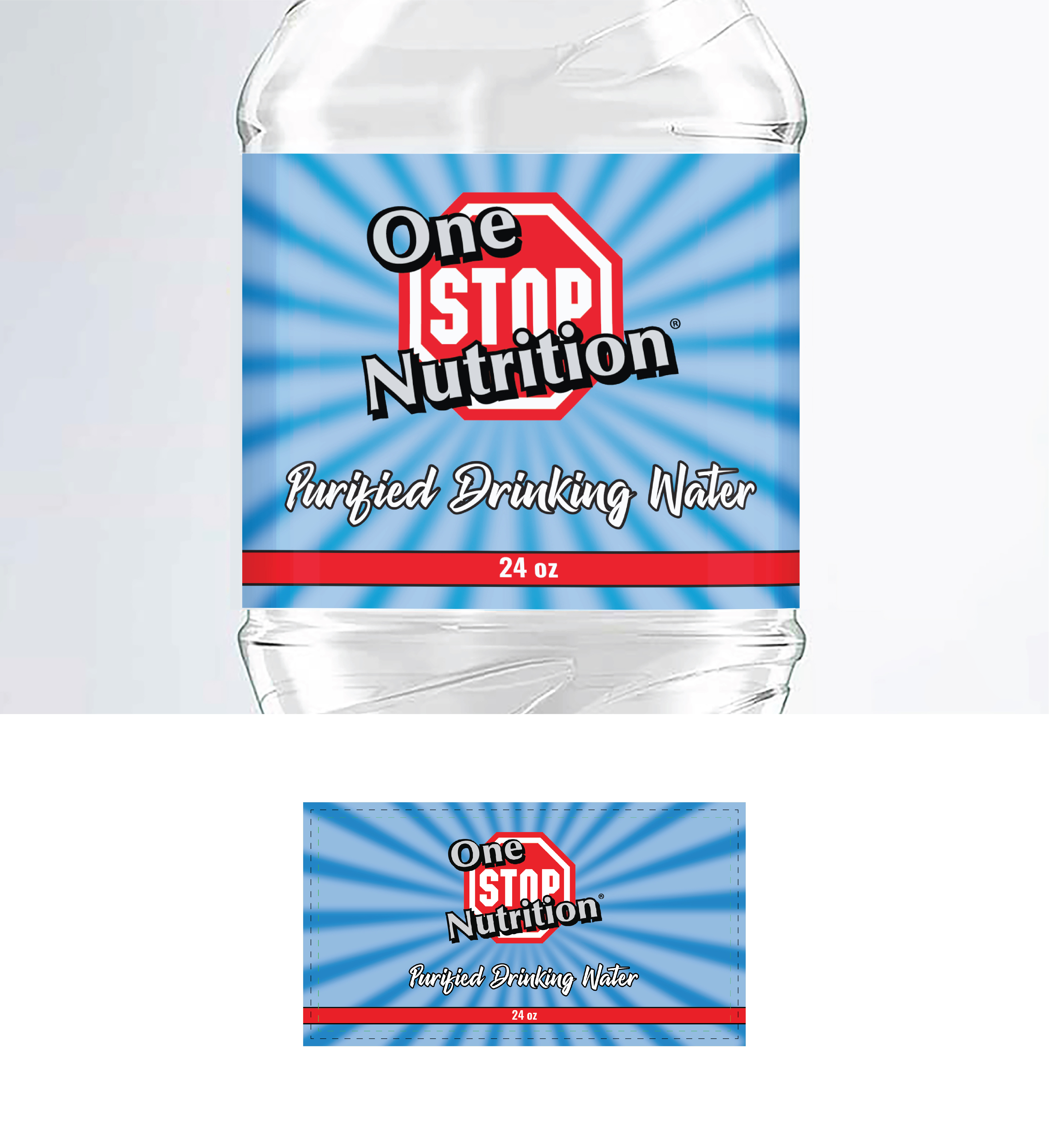Label Design by Abdulmumin Imam for One Stop Nutrition  | Design #33638233
