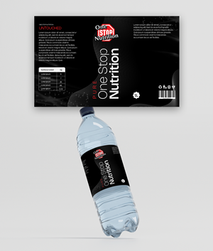 Label Design by Graphic Guy for One Stop Nutrition  | Design: #33763829