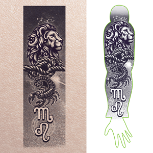 Tattoo Design by BJY for this project | Design: #33556054