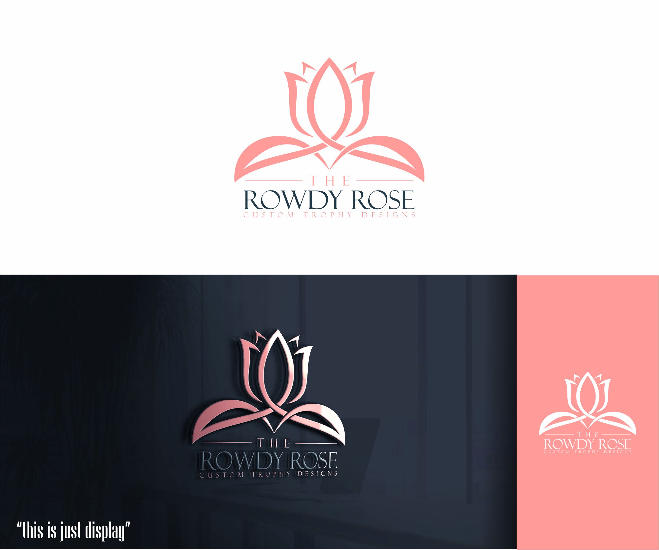 Logo-Design von alkaline für The Rowdy Rose | Design #33558644