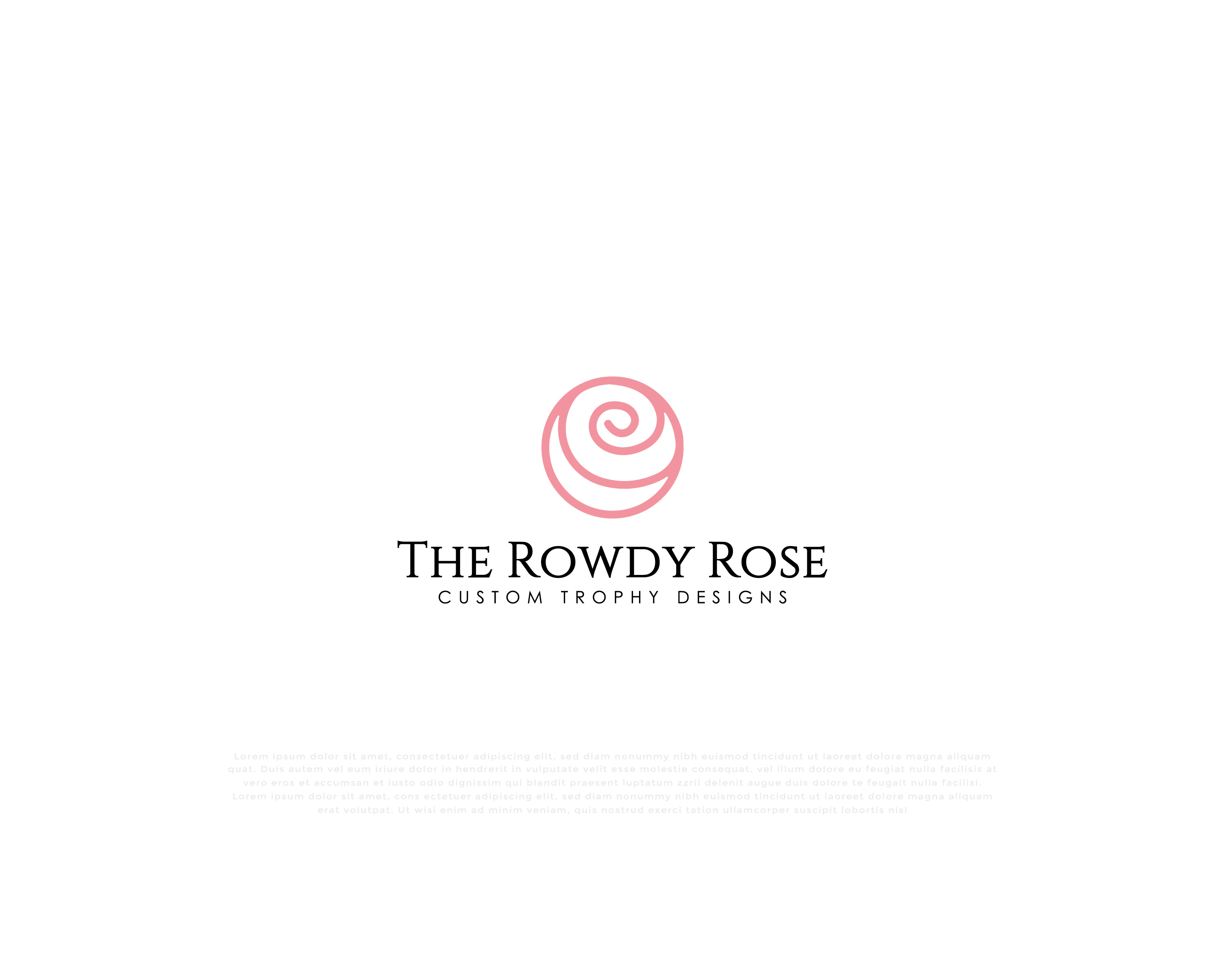 Logo Design by mehedi.h for The Rowdy Rose | Design #33563516