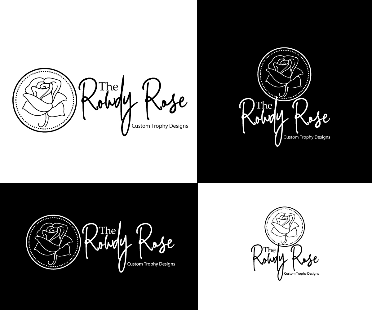 Logo Design by Paint-Tools for The Rowdy Rose | Design #33561725
