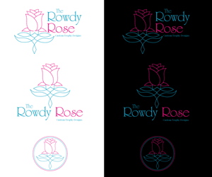 Logo-Design von Paint-Tools für The Rowdy Rose | Design: #33561726