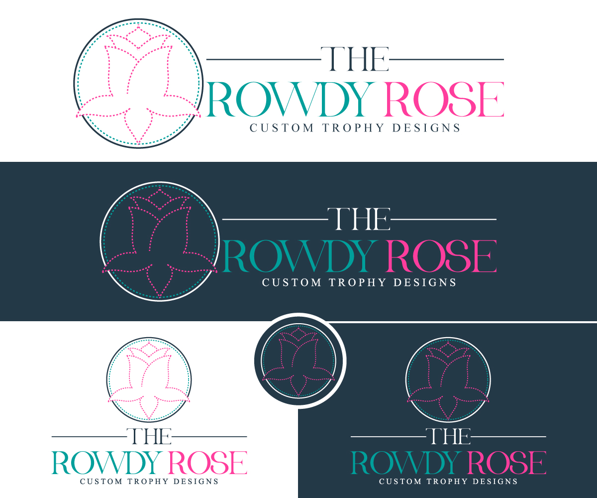 Logo Design by Paint-Tools for The Rowdy Rose | Design #33561727