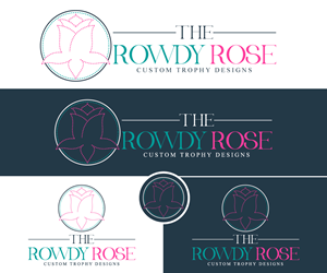 Logo-Design von Paint-Tools für The Rowdy Rose | Design: #33561727