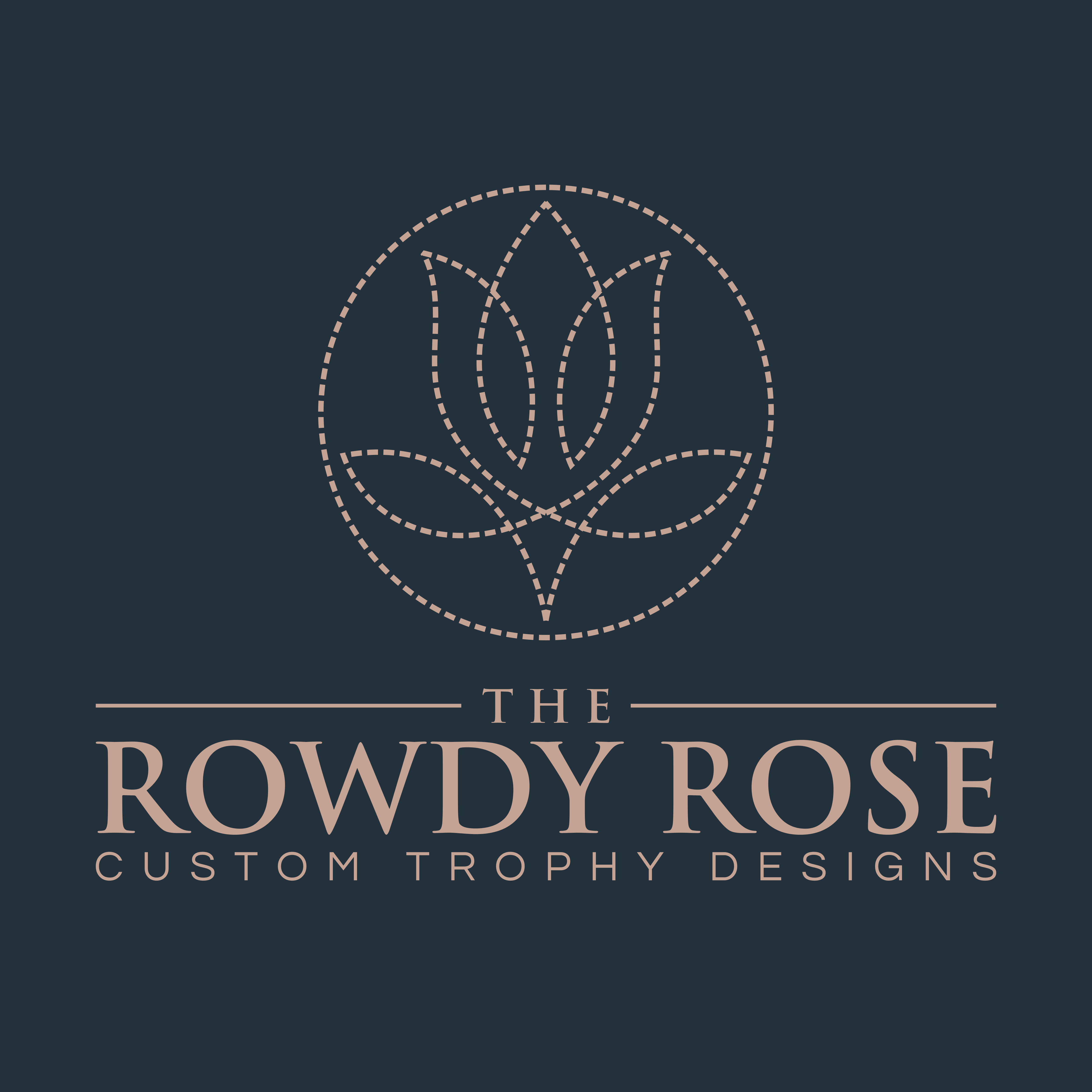 Logo Design by infinity007 for The Rowdy Rose | Design #33600663