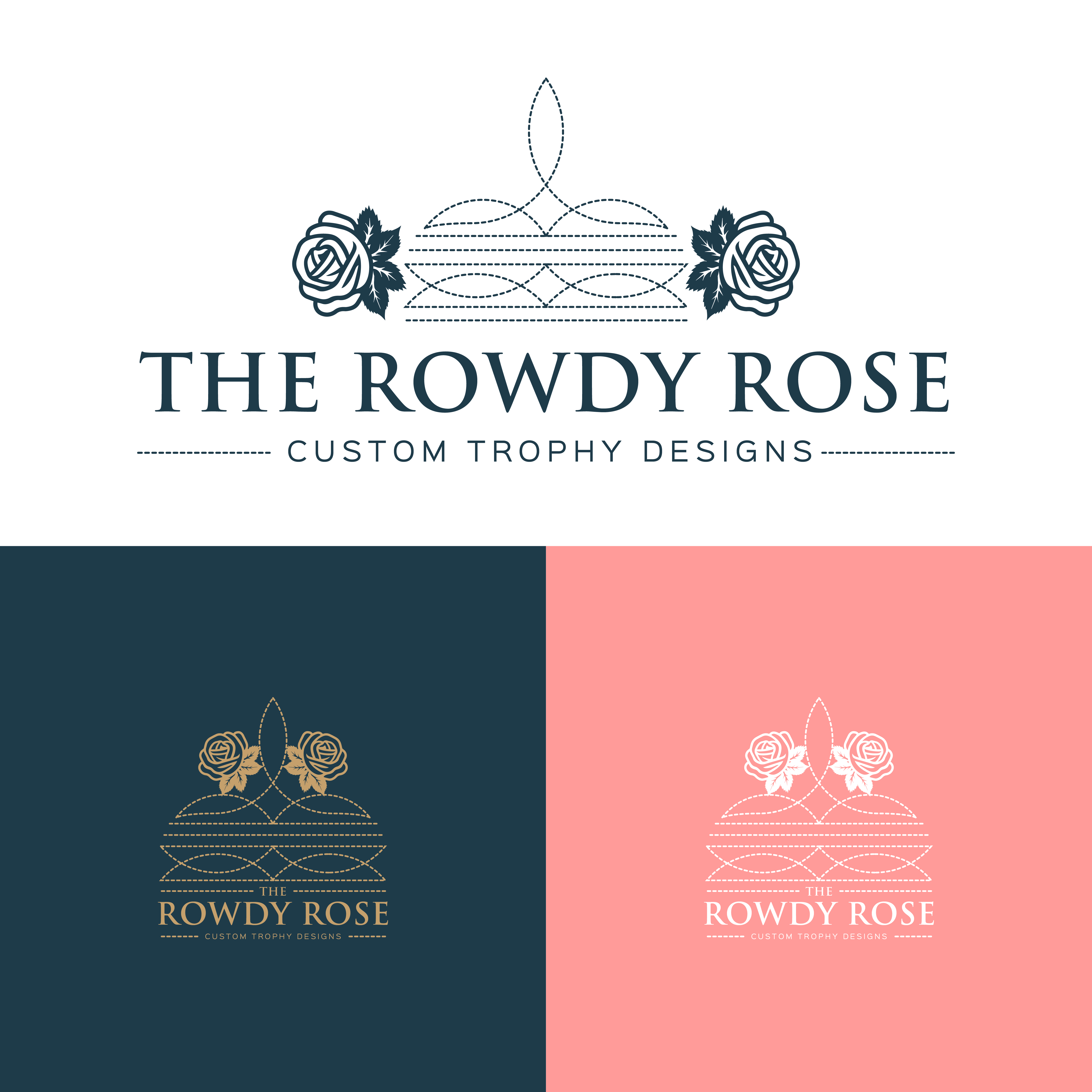 Logo Design by MMYOUSUF for The Rowdy Rose | Design #33593864