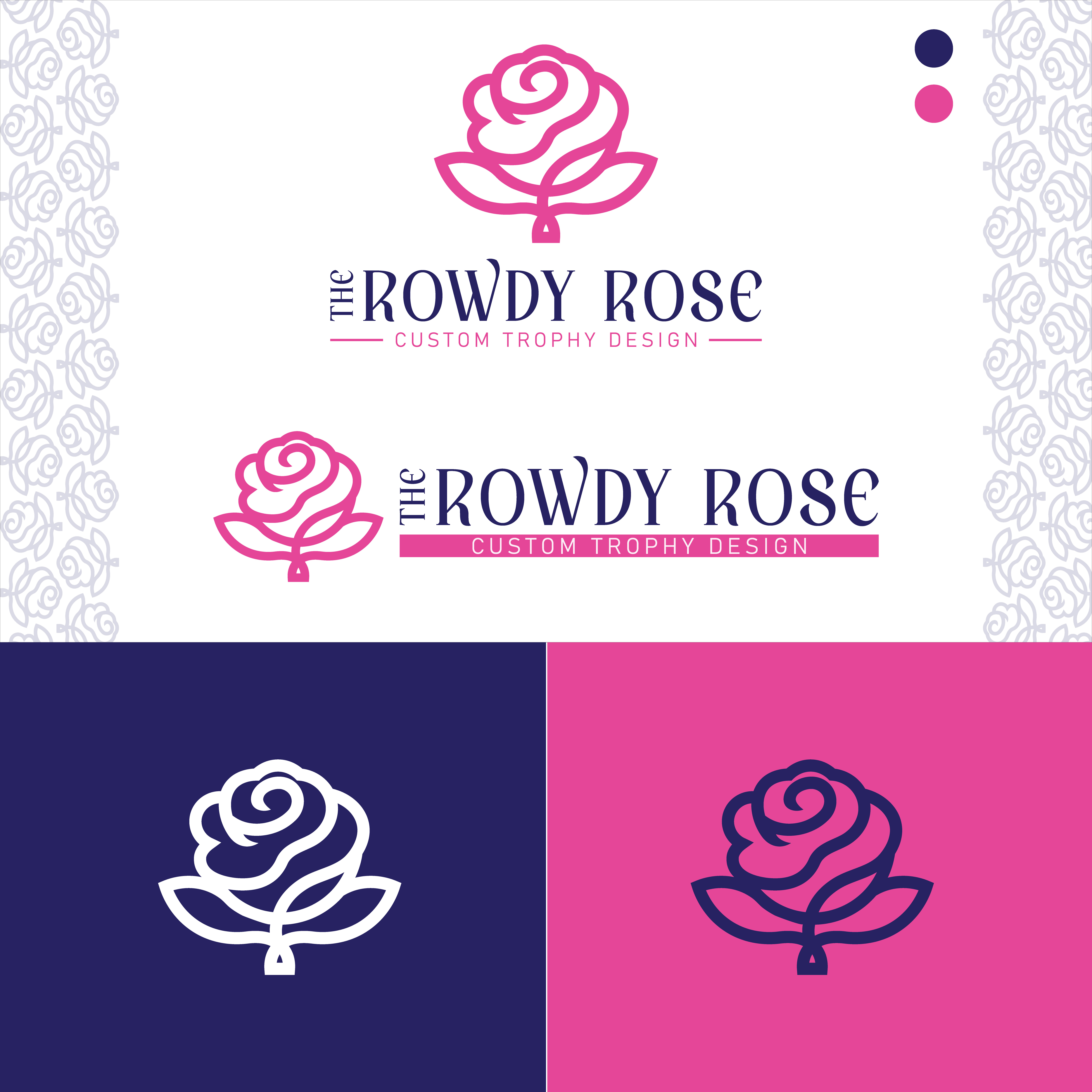 Logo-Design von Appy Design für The Rowdy Rose | Design #33556284