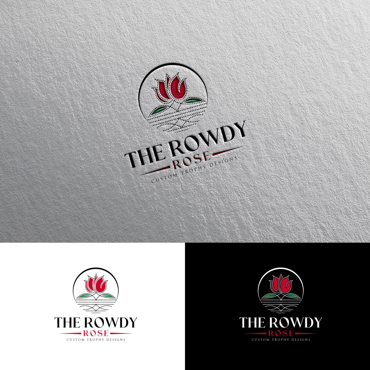 Logo-Design von chris Ray für The Rowdy Rose | Design #33560103