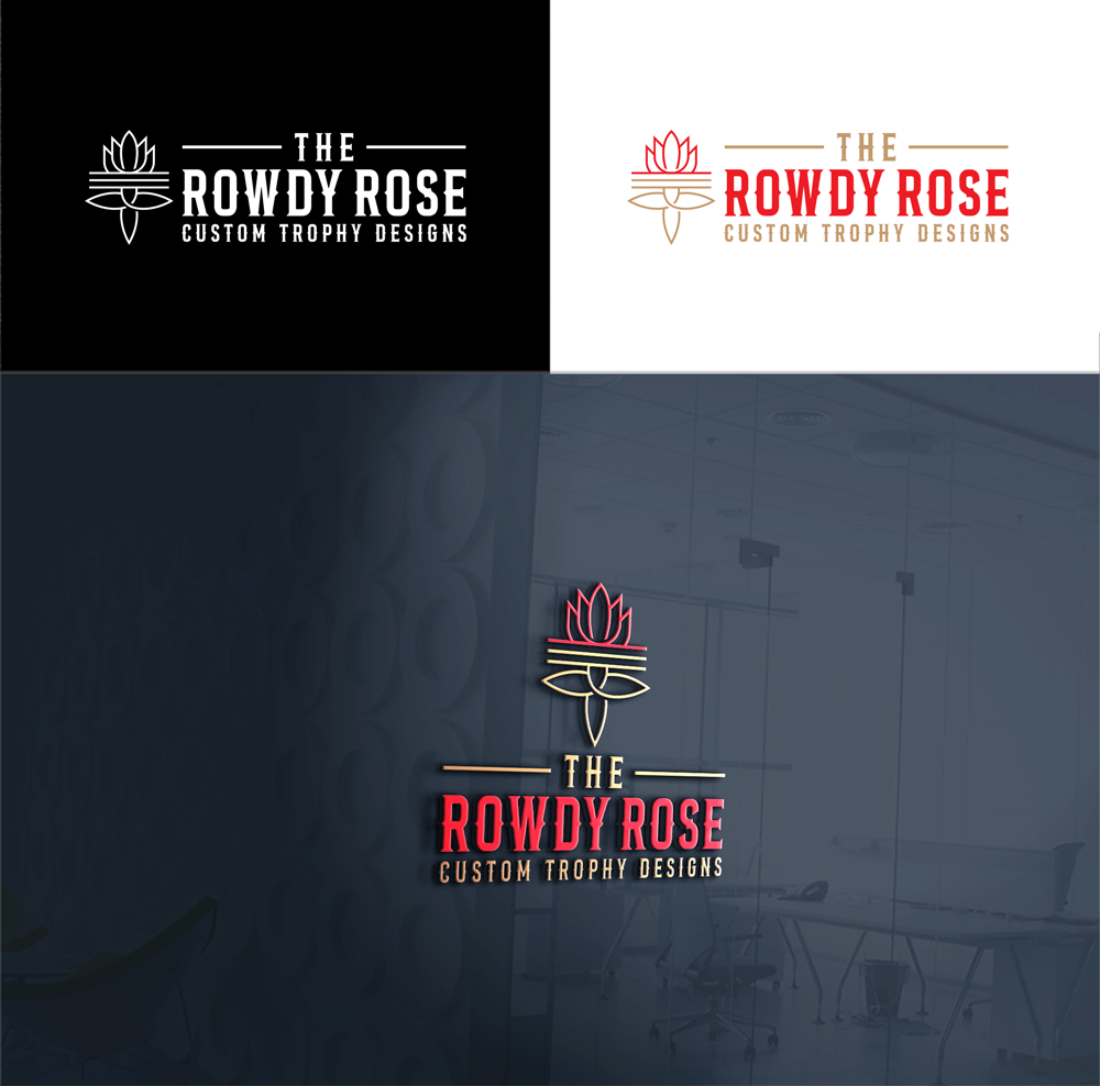 Diseño de Logo por RA-bica para The Rowdy Rose | Diseño #33577132