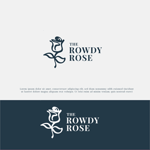 Logo Design by DesignSNW for The Rowdy Rose | Design: #33559036