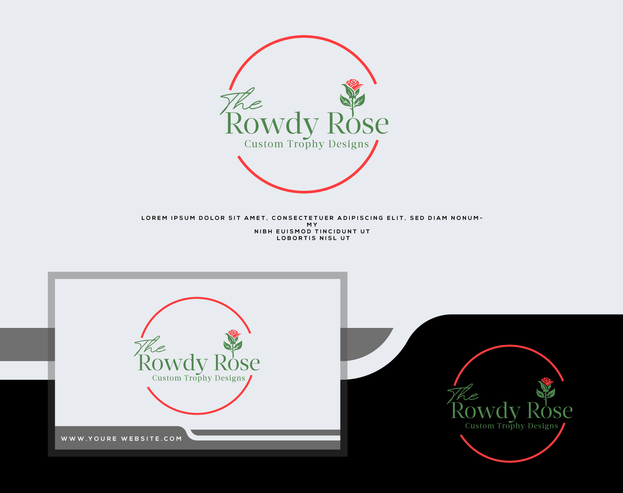 Design de Logo par 100%design pour The Rowdy Rose | Design #33558797
