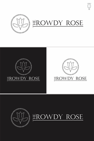Logo-Design von Zonda Studio für The Rowdy Rose | Design: #33556518
