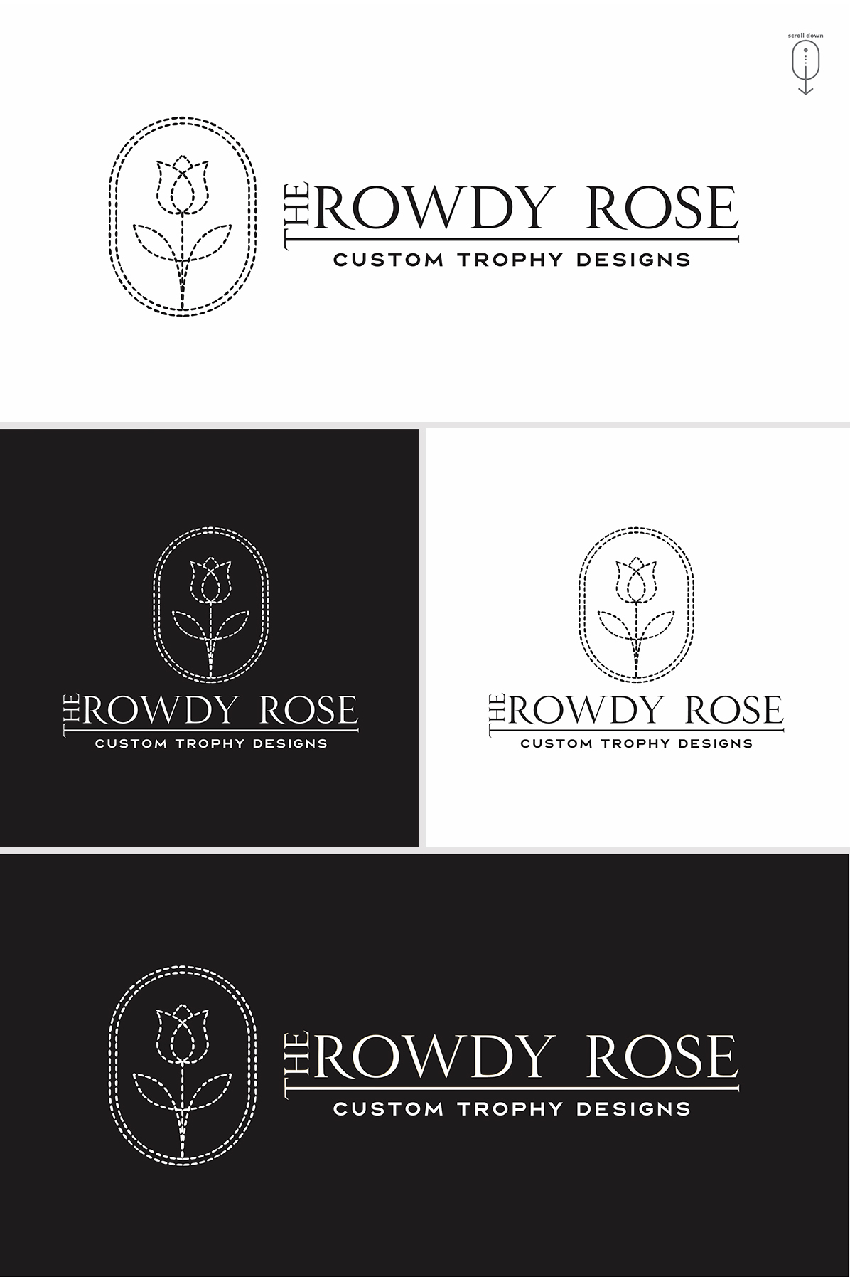 Design de Logo par Zonda Studio pour The Rowdy Rose | Design #33561478
