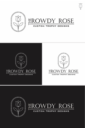 Diseño de Logo por Zonda Studio para The Rowdy Rose | Diseño #33561478