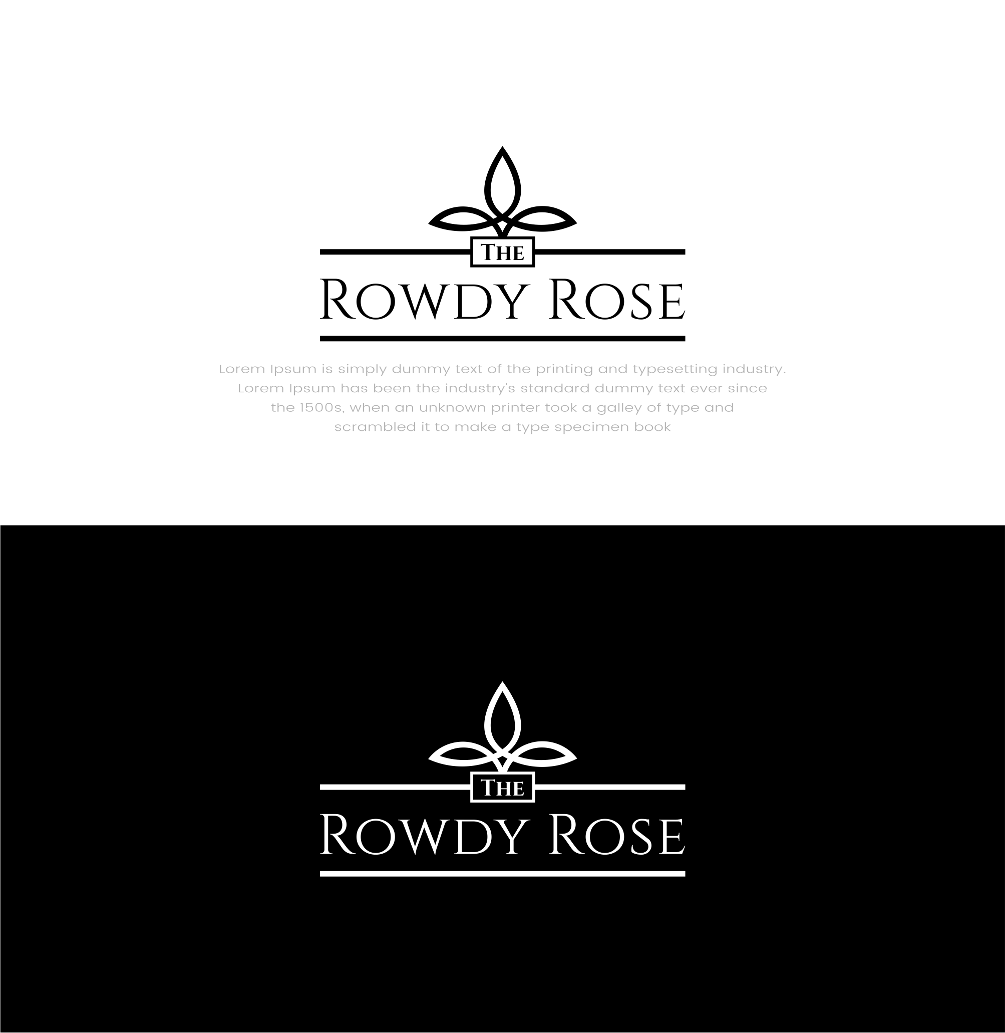 Logo Design by Barokahe guse for The Rowdy Rose | Design #33574137
