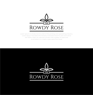 Logo-Design von Barokahe guse für The Rowdy Rose | Design: #33574137