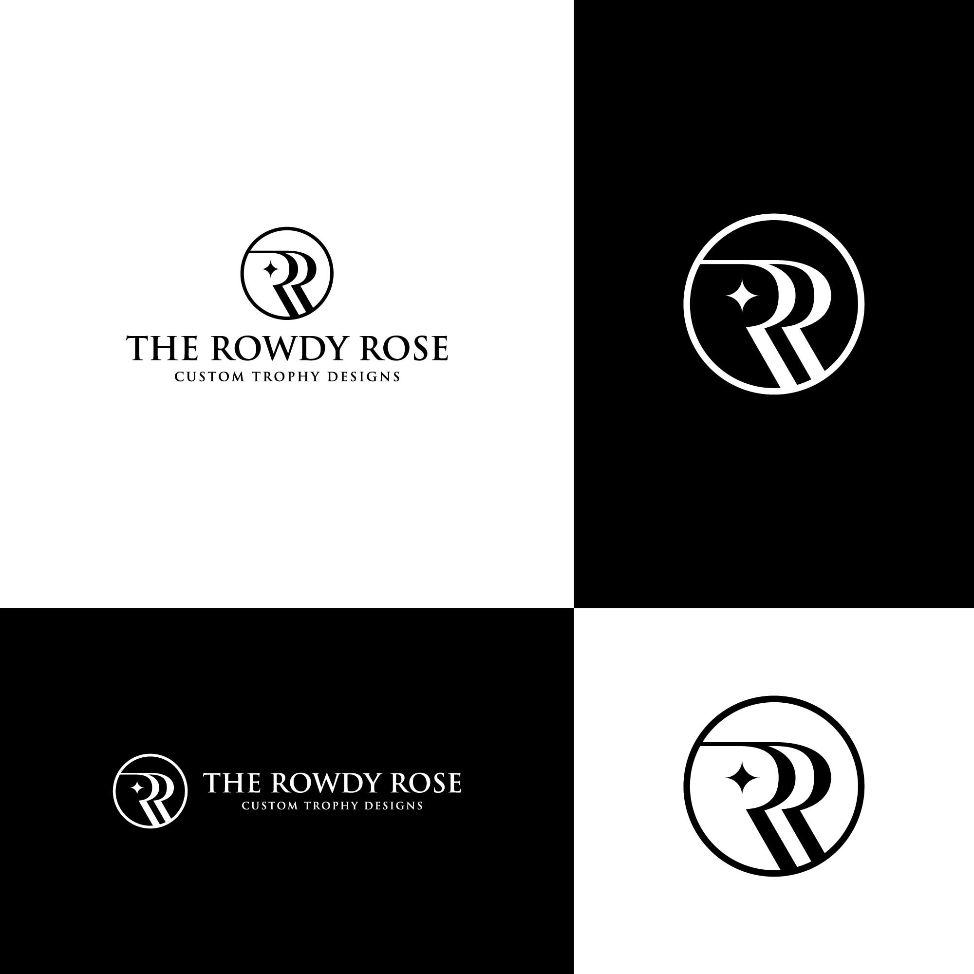 Logo Design by A K A S H for The Rowdy Rose | Design #33593838