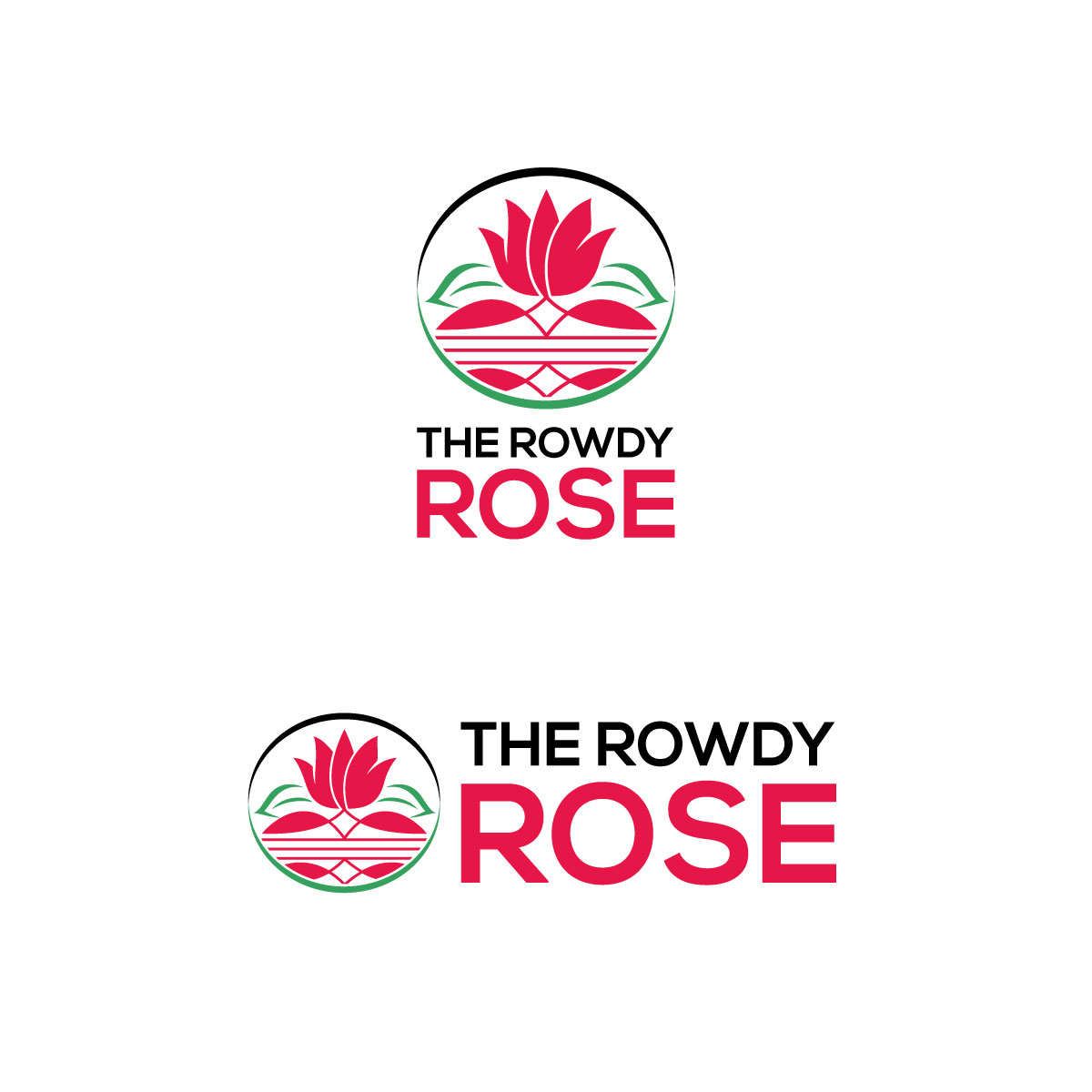 Logo Design by Alex Henry for The Rowdy Rose | Design #33560238