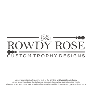 Logo-Design von Abigaill_design für The Rowdy Rose | Design: #33557655