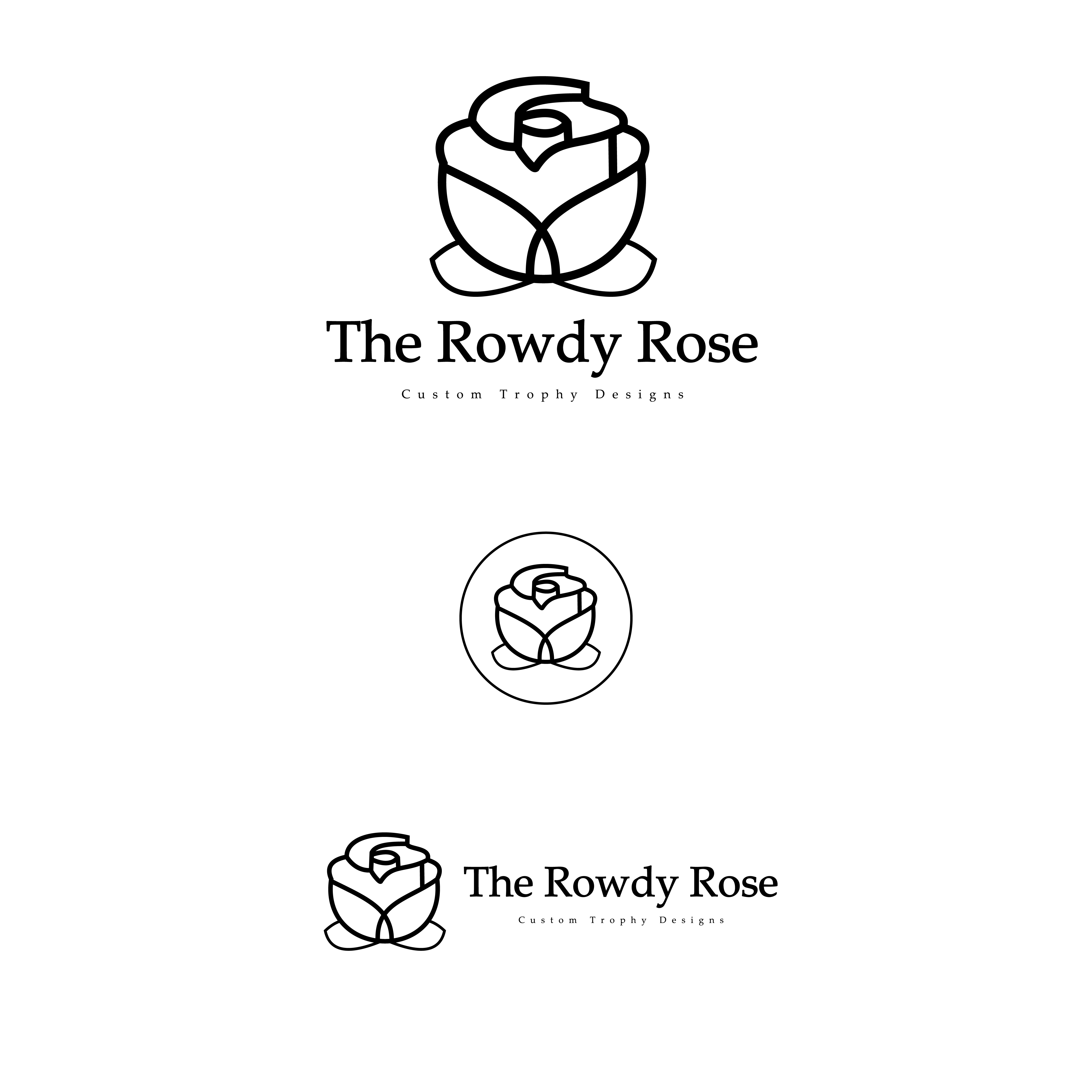 Logo-Design von os96i für The Rowdy Rose | Design #33601835
