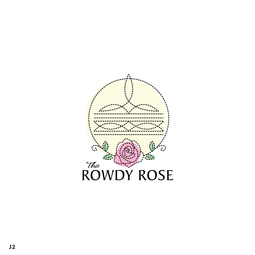 Logo Design by Sujit Banerjee for The Rowdy Rose | Design #33561911