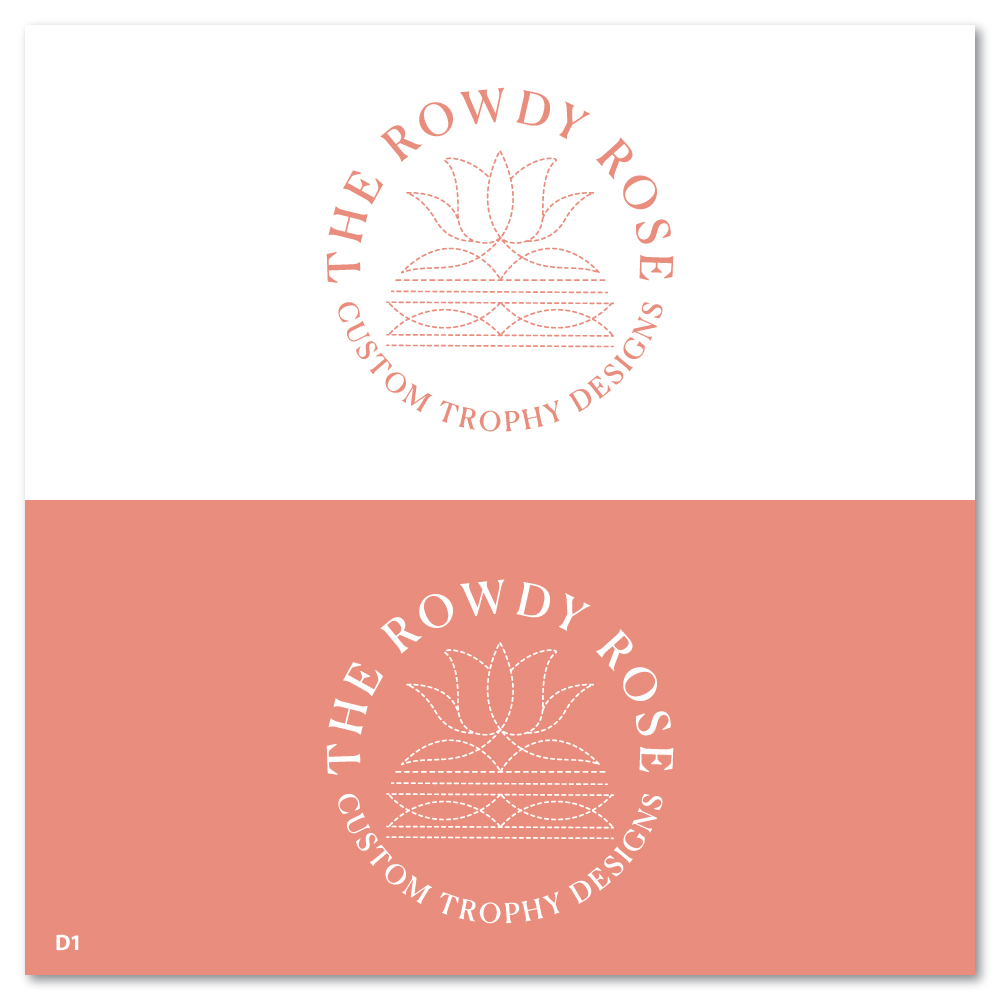 Logo Design by Sujit Banerjee for The Rowdy Rose | Design #33561912