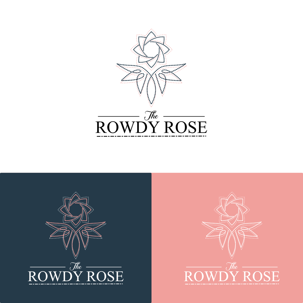 Logo Design by alitjuara for The Rowdy Rose | Design #33574728