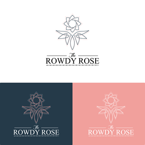 Logo Design by alitjuara for The Rowdy Rose | Design: #33574728