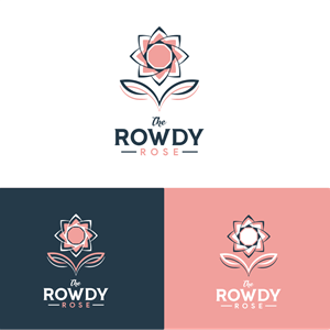 Logo Design by alitjuara for The Rowdy Rose | Design: #33574729