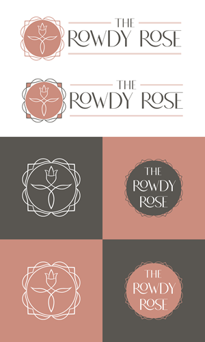 Logo-Design von Betycat für The Rowdy Rose | Design: #33564431