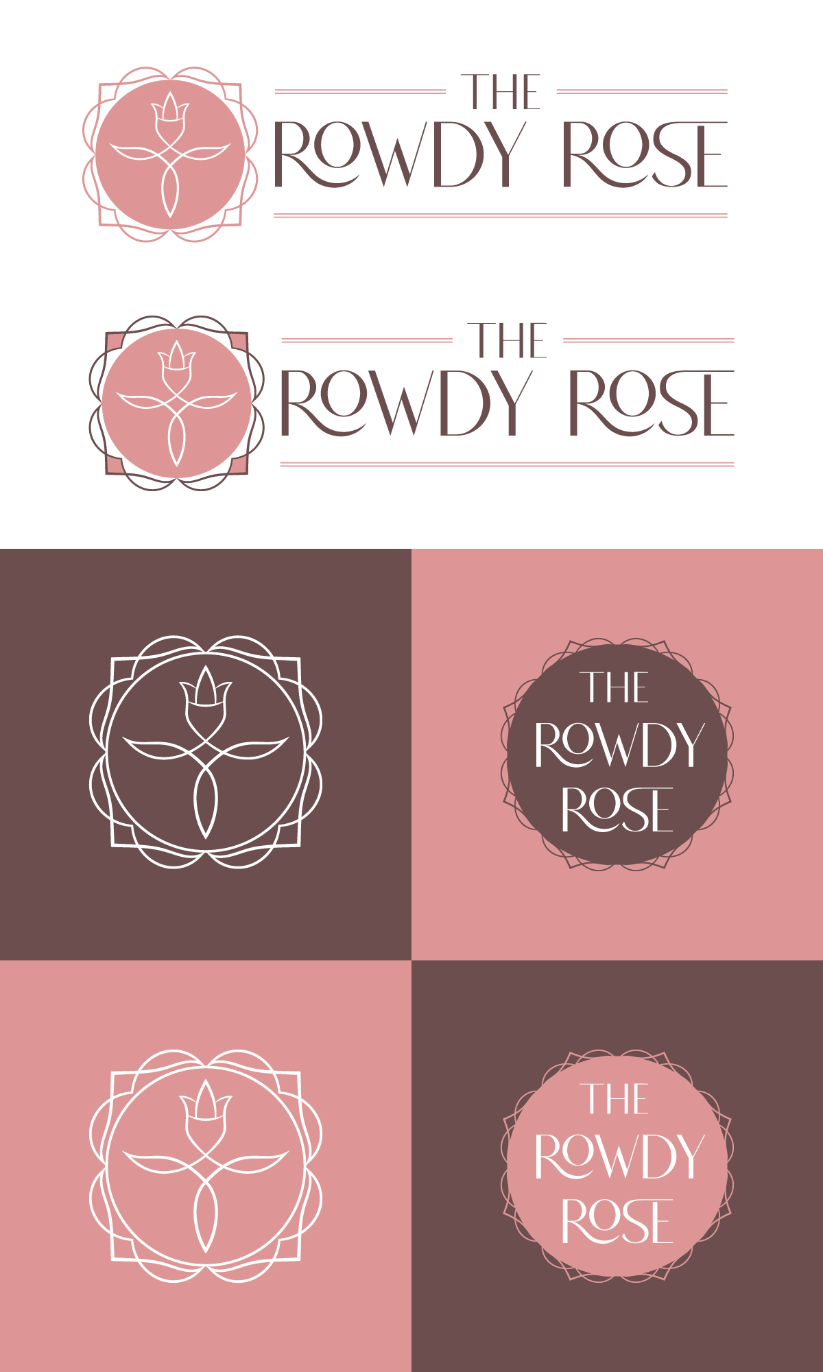 Logo Design by Betycat for The Rowdy Rose | Design #33564433