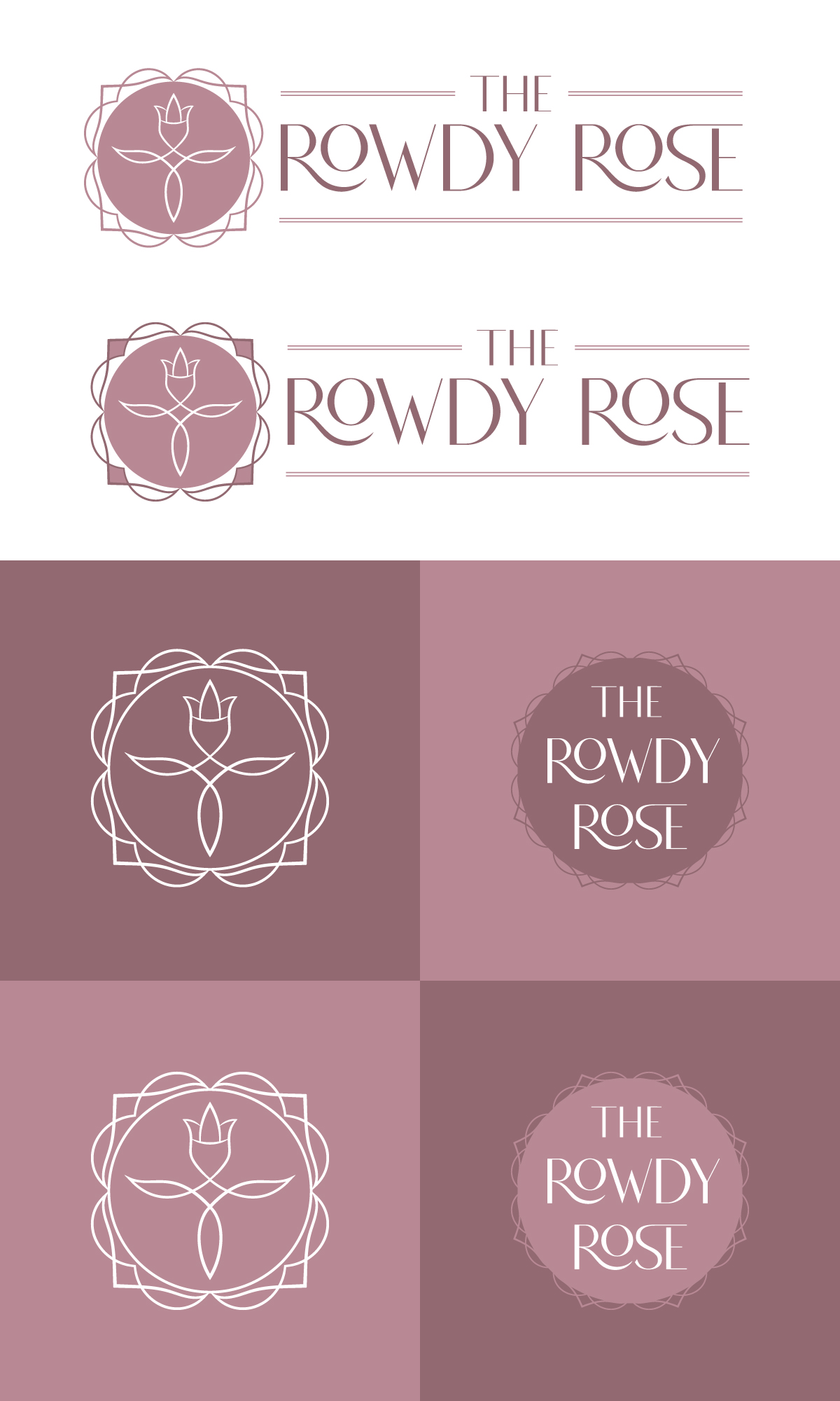 Logo Design by Betycat for The Rowdy Rose | Design #33564435