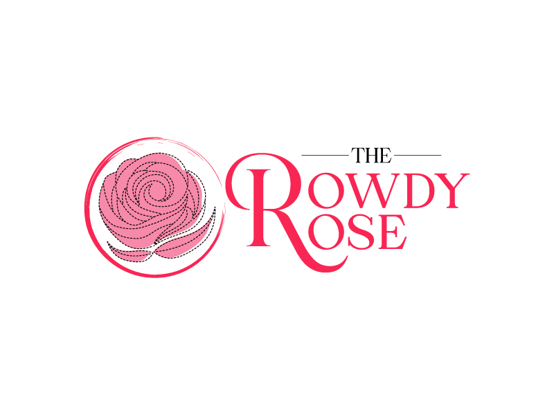 Logo Design by Dream Logo Design for The Rowdy Rose | Design #33564324