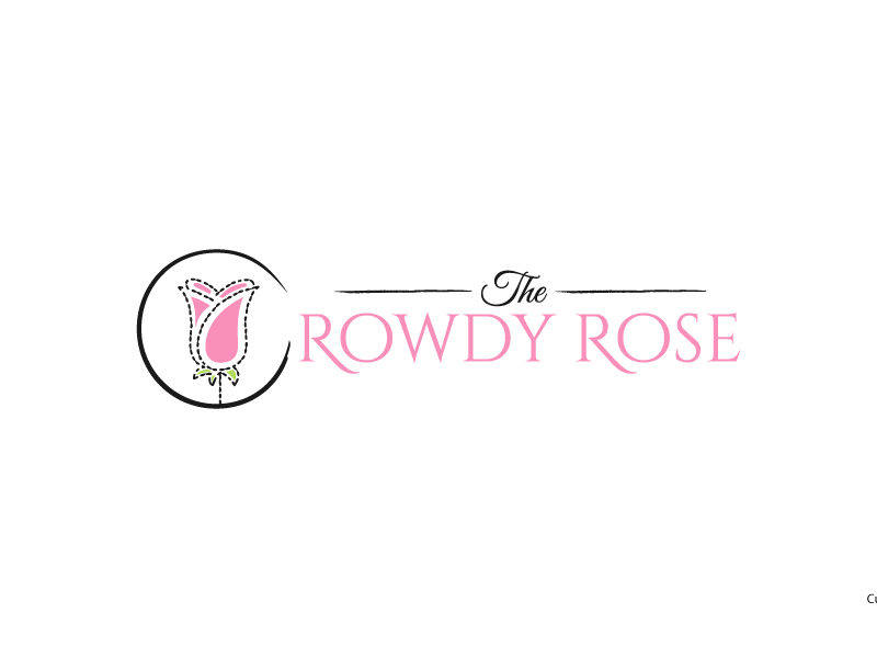 Logo Design by Dream Logo Design for The Rowdy Rose | Design #33564325