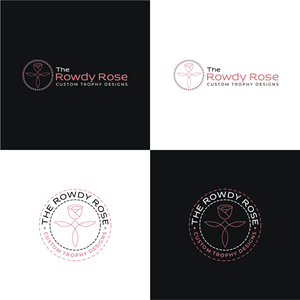Logo Design by fly  design for The Rowdy Rose | Design: #33560713
