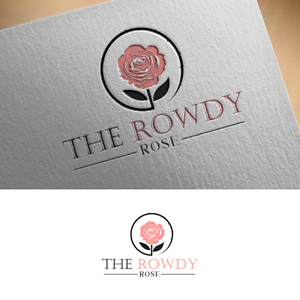 Logo Design by fly  design for The Rowdy Rose | Design: #33560714