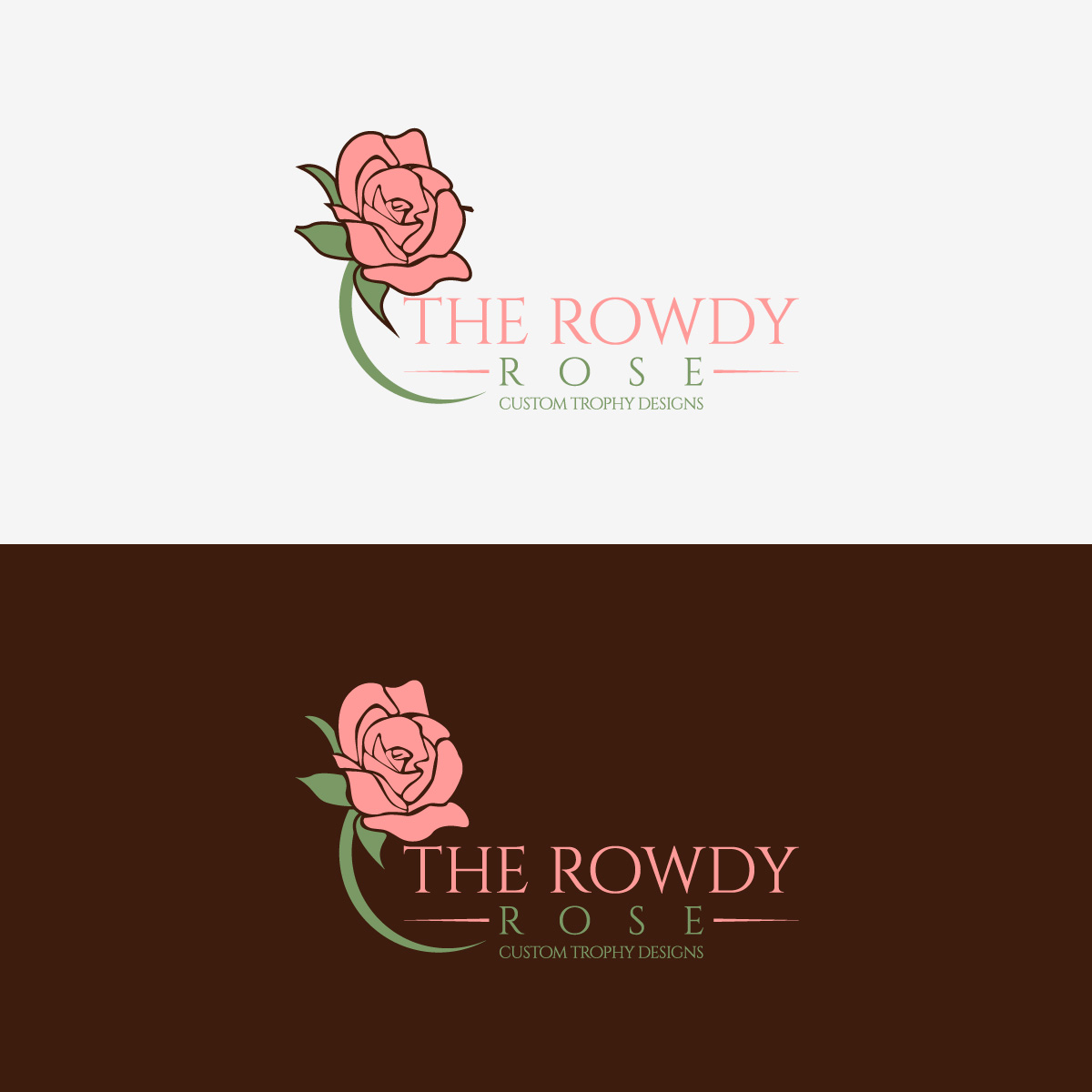 Logo Design by fly  design for The Rowdy Rose | Design #33561047