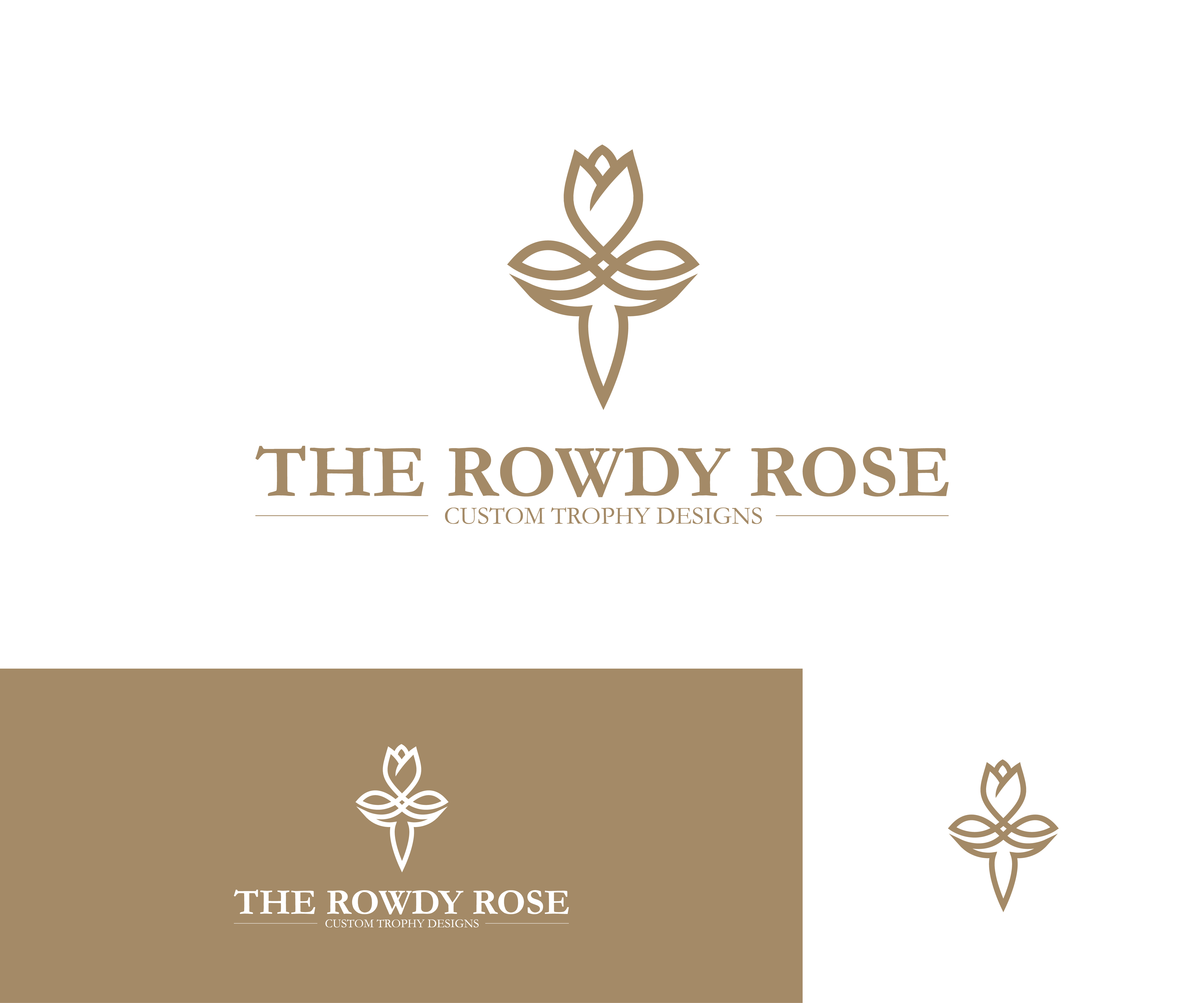 Logo Design by Rosiana Design for The Rowdy Rose | Design #33565914