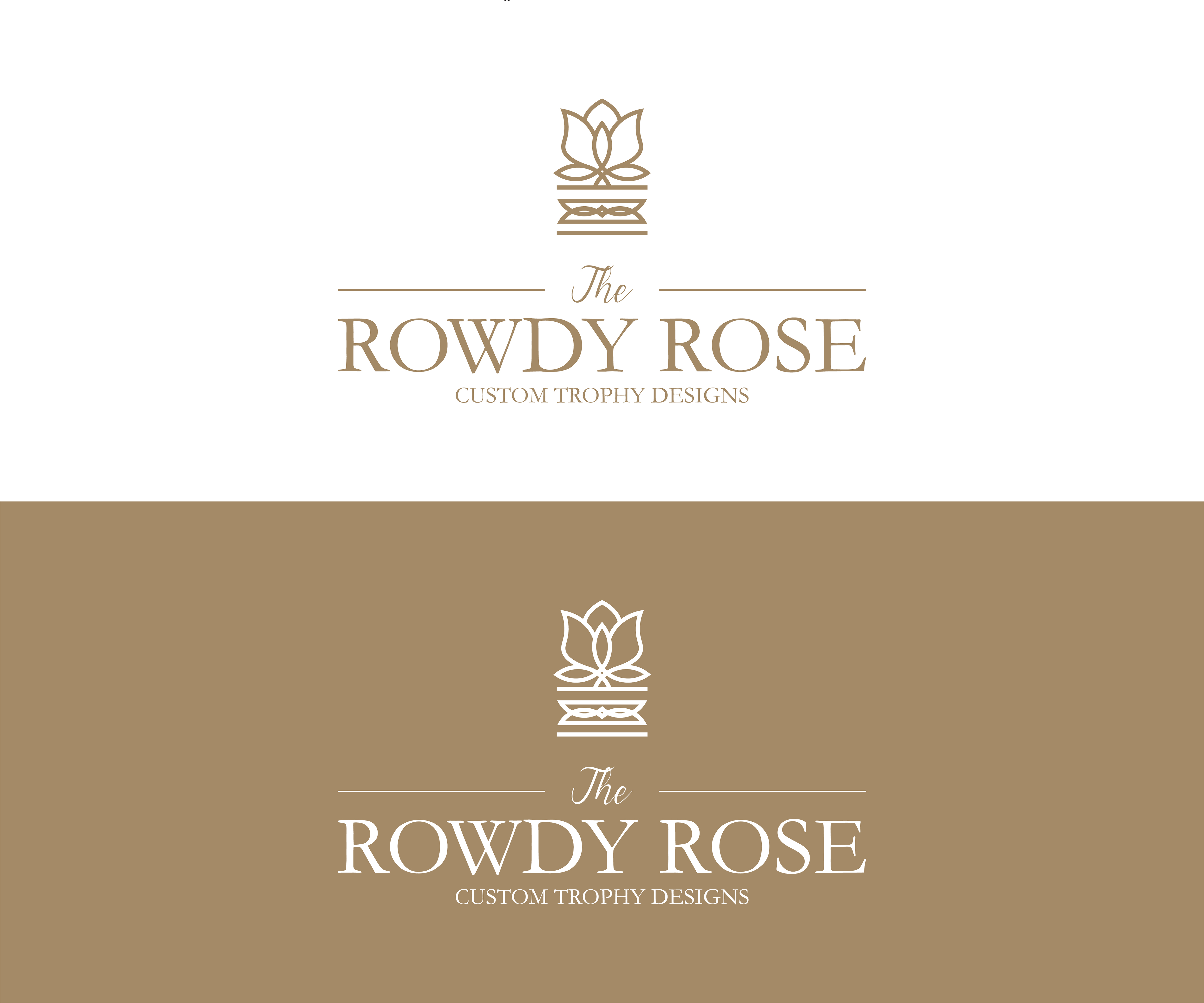 Logo Design by Rosiana Design for The Rowdy Rose | Design #33565926