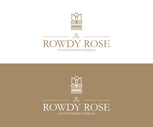 Logo-Design von Rosiana Design für The Rowdy Rose | Design: #33565926