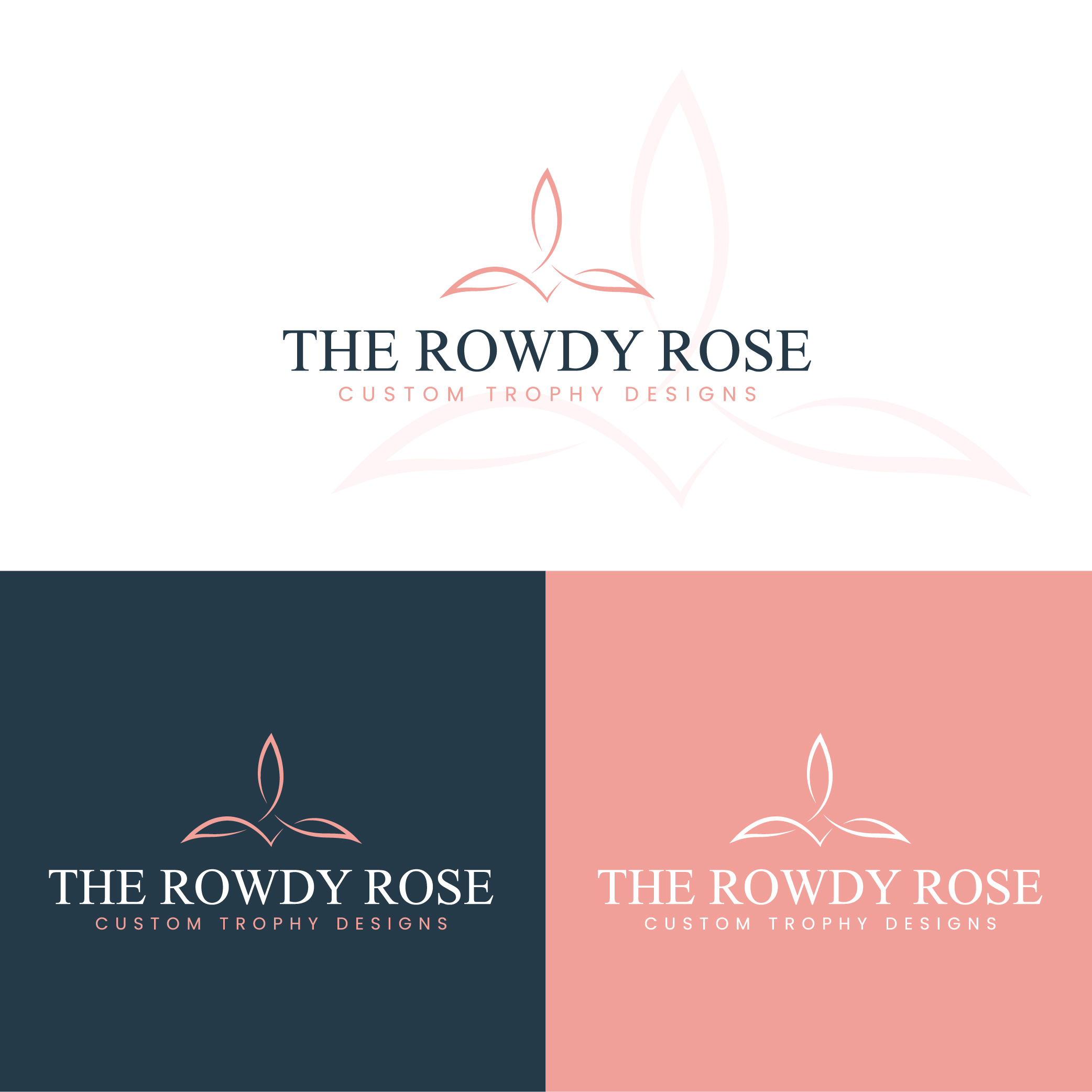 Logo Design by CrewType for The Rowdy Rose | Design #33567358