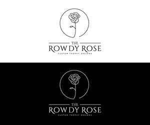 Logo Design by Ansh Design for The Rowdy Rose | Design: #33561134