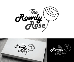 Logo Design by Ansh Design for The Rowdy Rose | Design: #33561147