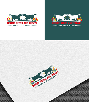 Logo Design by RA-bica for Doggie Needs and Treats | Design: #33790528