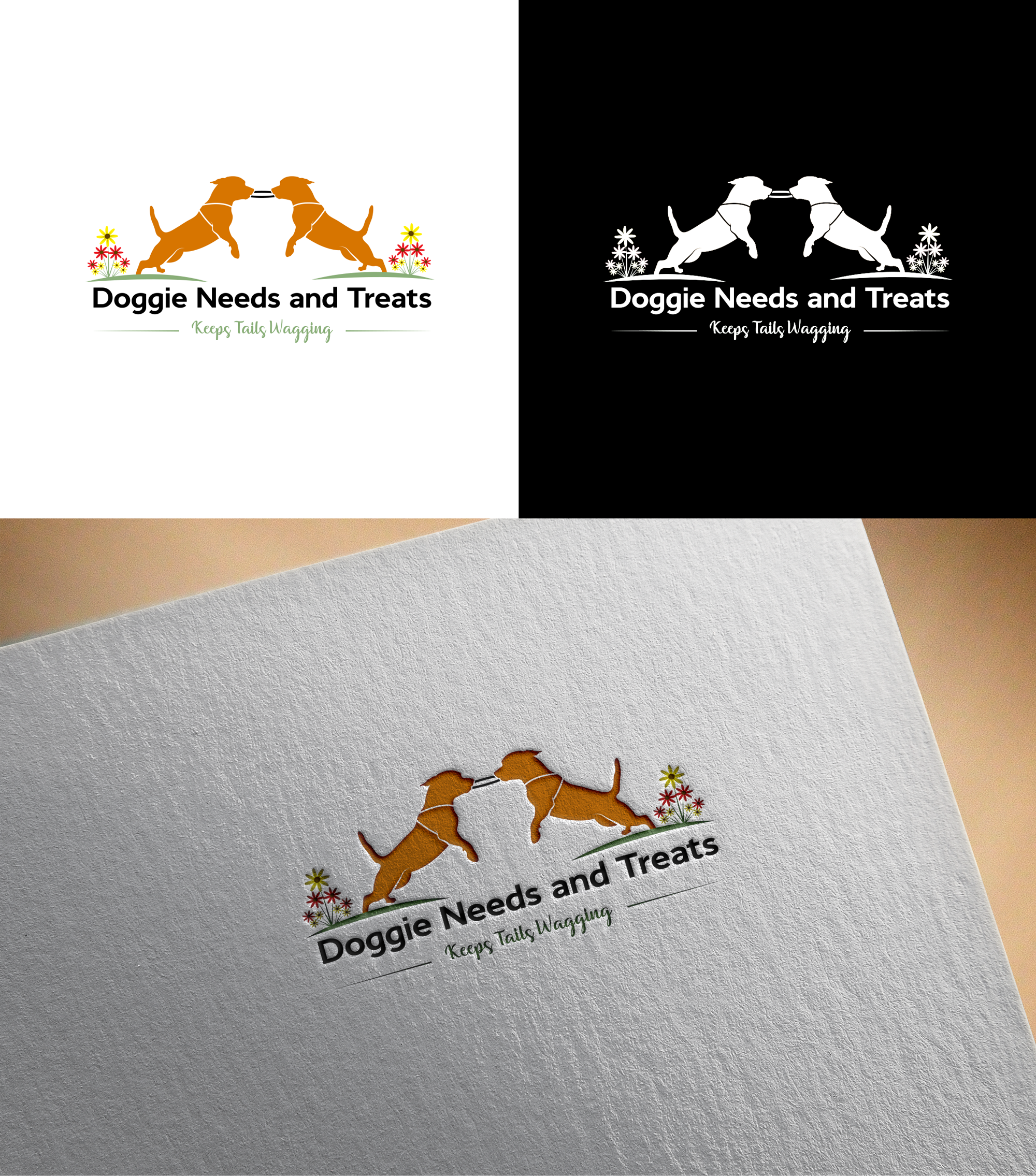 Logo Design by RA-bica for Doggie Needs and Treats | Design #33798179