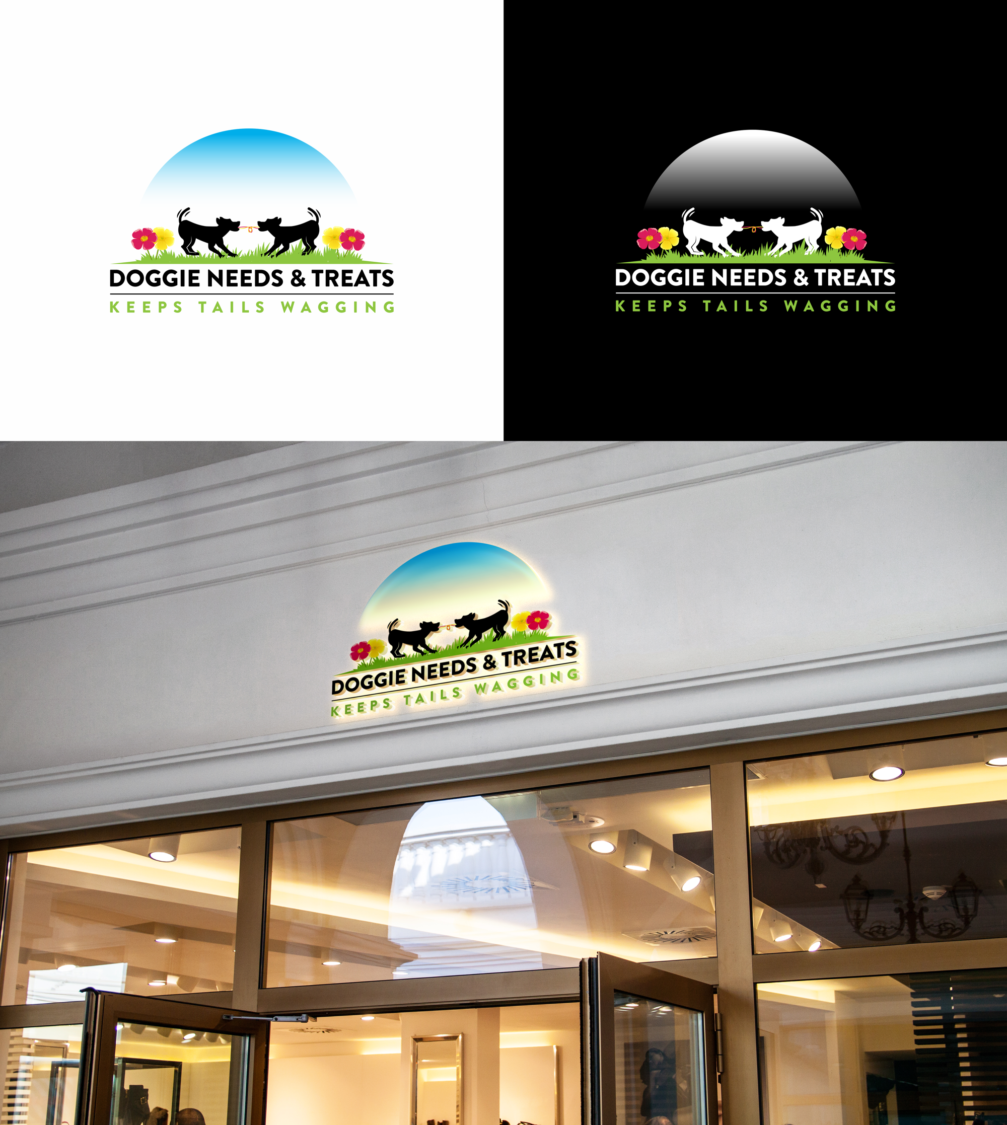 Logo Design by RA-bica for Doggie Needs and Treats | Design #33798180