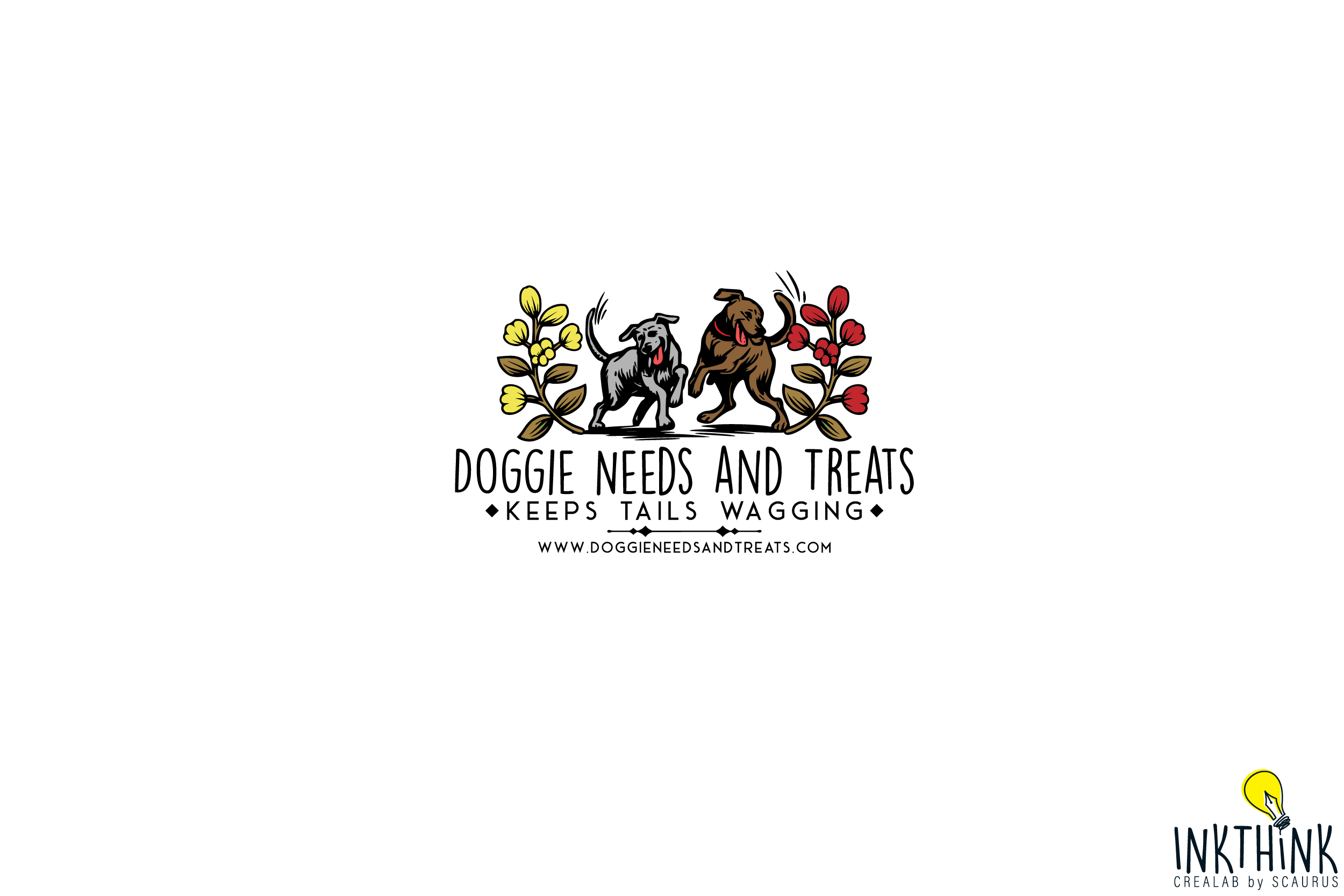 Design de Logo par InkThink by Scaurus pour Doggie Needs and Treats | Design #33792371