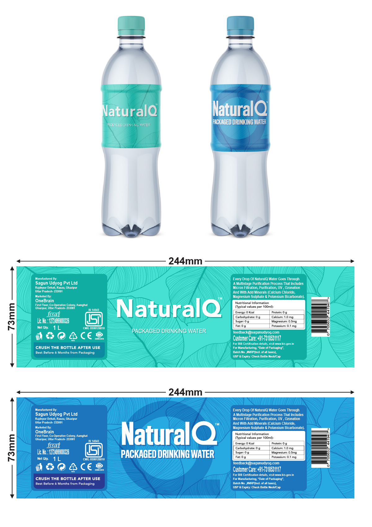 Label Design by Sergio Coelho for this project | Design #33562314